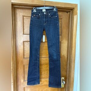 Hudson Elle Mid Rise Baby‎ Boot Women's Blue Jeans 24x32